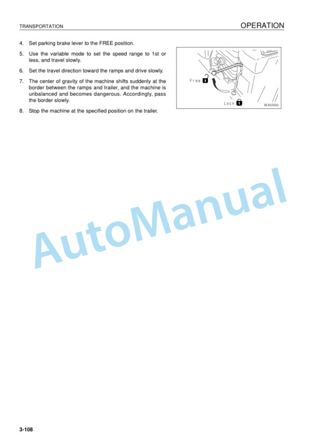 Komatsu D31PLL-21 Bull Dozer Operation and Maintenance Manual PEN01327-01 4 Komatsu D31PLL-21 Bull Dozer Operation and Maintenance Manual PEN01327-01 - Image 4