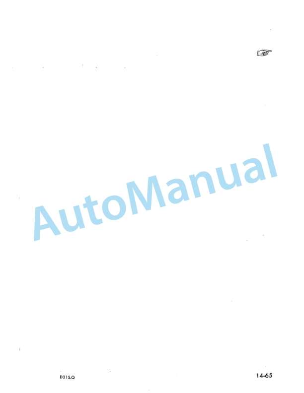 Komatsu D31S-16, D31Q-16 Crawler Dozer Shop Manual SEBM0113B01 2 Komatsu D31S-16, D31Q-16 Crawler Dozer Shop Manual SEBM0113B01-2