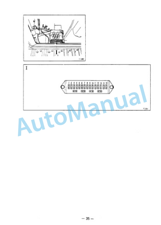 Alternative view of Komatsu D375A-2 Bull Dozer Operation and Maintenance Manual SEAM01970202