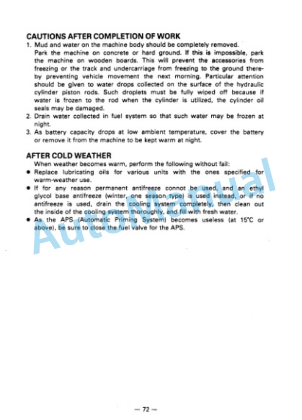 Komatsu D375A-2 Bull Dozer Operation and Maintenance Manual SEAM01970202 3 Komatsu D375A-2 Bull Dozer Operation and Maintenance Manual SEAM01970202 - Image 3