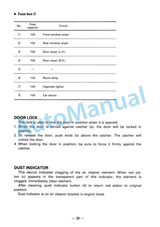 Alternative view of Komatsu D375A-2 Bull Dozer Operation and Maintenance Manual SEAM01970203