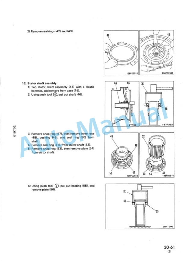 Komatsu D375A-2 Bull Dozer Shop Manual SEBM01970207 4 Komatsu D375A-2 Bull Dozer Shop Manual SEBM01970207 - Image 4