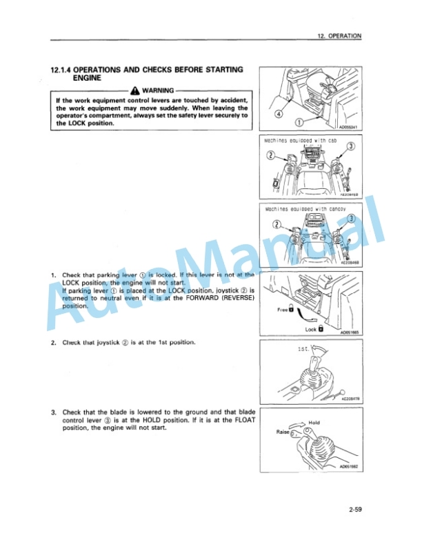 Komatsu D375A-3 Bull Dozer Operation and Maintenance Manual SEAM010801 3 Komatsu D375A-3 Bull Dozer Operation and Maintenance Manual SEAM010801 - Image 3