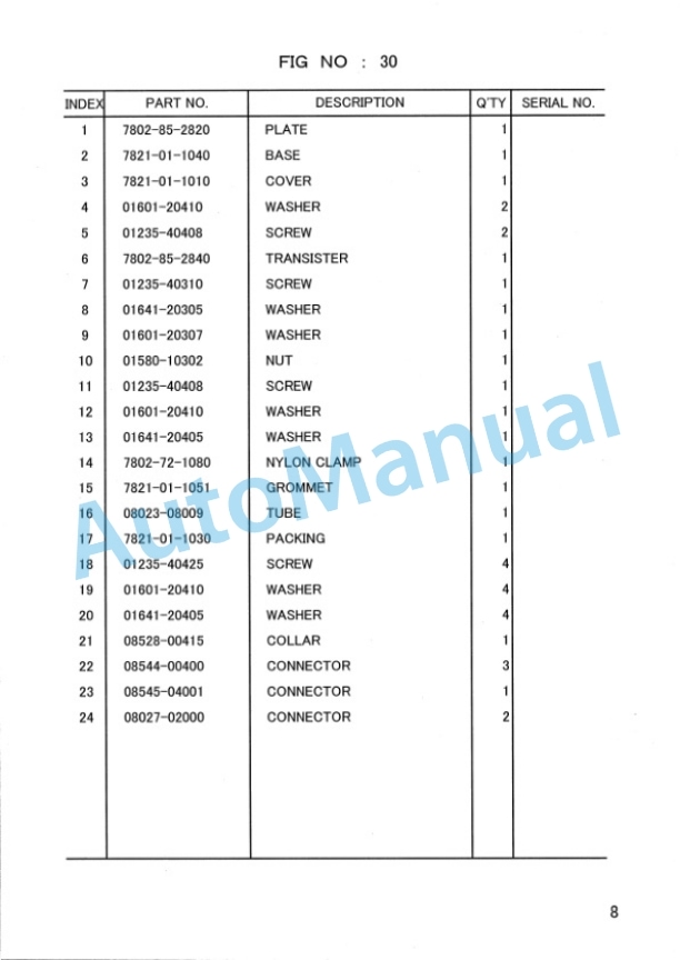 Komatsu D375A-3 Radio-Controlled Bulldozer Parts Manual MEPZ096001 3 Komatsu D375A-3 Radio-Controlled Bulldozer Parts Manual MEPZ096001 - Image 3