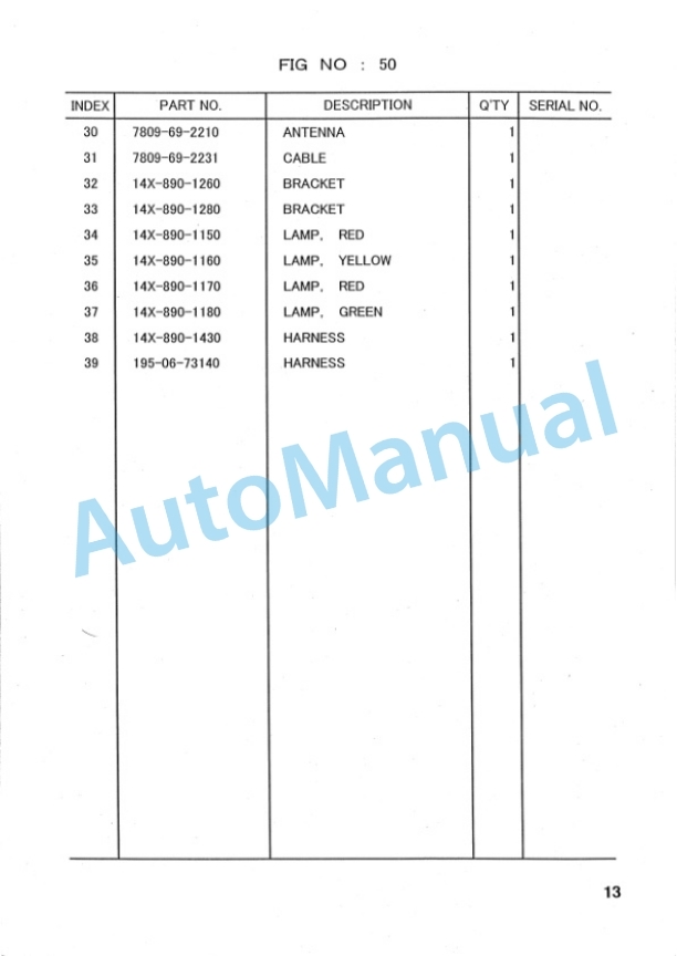 Komatsu D375A-3 Radio-Controlled Bulldozer Parts Manual MEPZ096001 4 Komatsu D375A-3 Radio-Controlled Bulldozer Parts Manual MEPZ096001 - Image 4