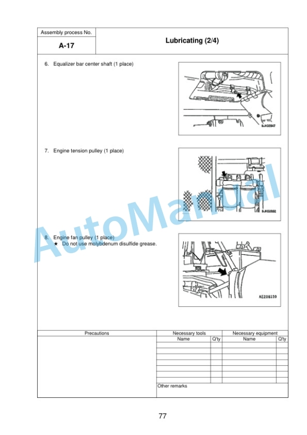 Komatsu D375A-5 Bull Dozer Field Assembly Instruction GEN00062-02 4 Komatsu D375A-5 Bull Dozer Field Assembly Instruction GEN00062-02 - Image 4