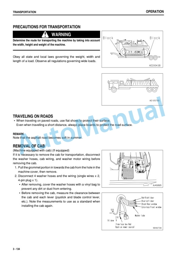 Komatsu D375A-5 Bull Dozer Operation and Maintenance Manual PEN00197-03 4 Komatsu D375A-5 Bull Dozer Operation and Maintenance Manual PEN00197-03 - Image 4