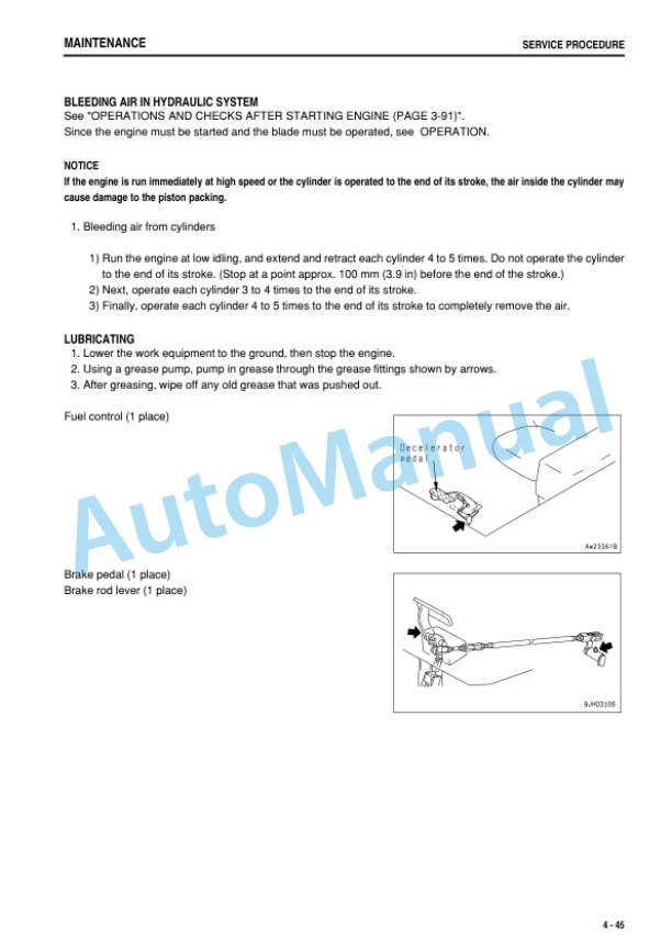 Komatsu D375A-5 Bull Dozer Operation and Maintenance Manual TEN00196-03 5 Komatsu D375A-5 Bull Dozer Operation and Maintenance Manual TEN00196-03 - Image 5