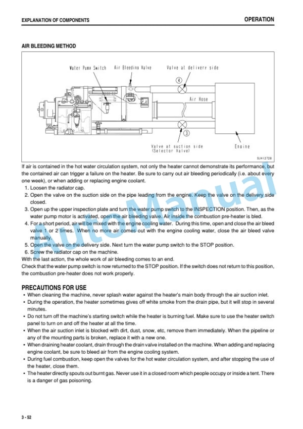 Komatsu D375A-5 Bull Dozer Operation and Maintenance Manual TEN00197-03 3 Komatsu D375A-5 Bull Dozer Operation and Maintenance Manual TEN00197-03 - Image 3