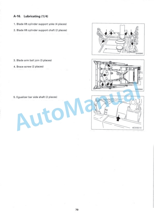 Komatsu D375A-5 Galeo Bull Dozer Field Assembly Manual SEAW003103 4 Komatsu D375A-5 Galeo Bull Dozer Field Assembly Manual SEAW003103 - Image 4