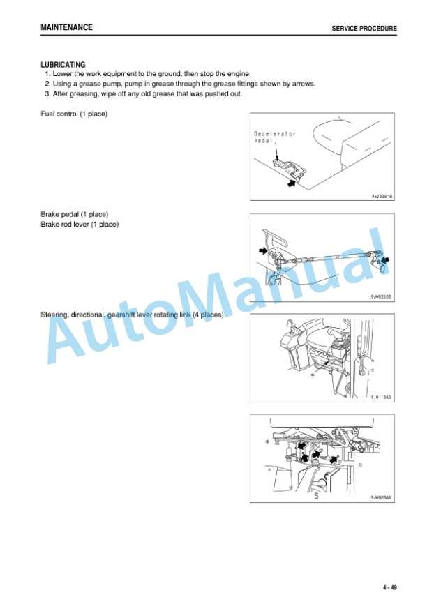 Komatsu D375A-5E0 Bull Dozer Operation and Maintenance Manual PEN00272-00 5 Komatsu D375A-5E0 Bull Dozer Operation and Maintenance Manual PEN00272-00 - Image 5