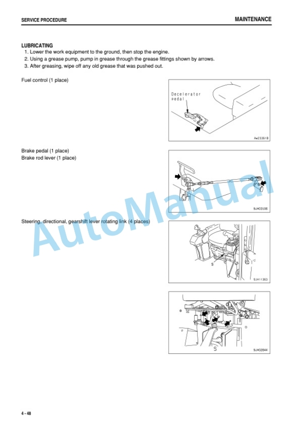 Komatsu D375A-5E0 Bull Dozer Operation and Maintenance Manual TEN00359-00 5 Komatsu D375A-5E0 Bull Dozer Operation and Maintenance Manual TEN00359-00 - Image 5