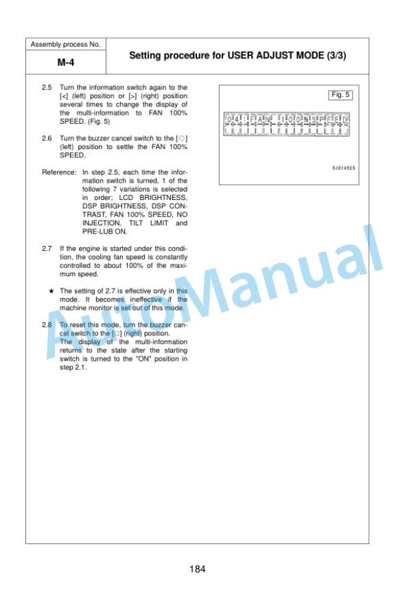 Komatsu D375A-5R Bull Dozer Field Assembly Instruction GEN00076-04 5 Komatsu D375A-5R Bull Dozer Field Assembly Instruction GEN00076-04 - Image 5