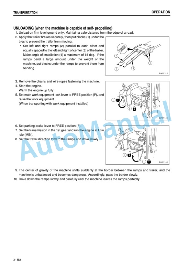 Komatsu D375A-6 Bull Dozer Operation and Maintenance Manual PEN00358-02 4 Komatsu D375A-6 Bull Dozer Operation and Maintenance Manual PEN00358-02 - Image 4
