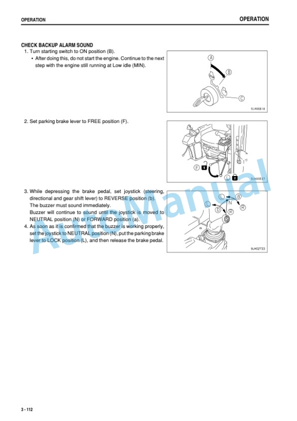 Komatsu D375A-6 Bull Dozer Operation and Maintenance Manual PEN00521-04 3 Komatsu D375A-6 Bull Dozer Operation and Maintenance Manual PEN00521-04 - Image 3