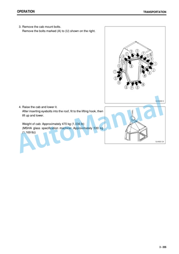 Komatsu D375A-6 Bull Dozer Operation and Maintenance Manual PEN01263-04 4 Komatsu D375A-6 Bull Dozer Operation and Maintenance Manual PEN01263-04-4