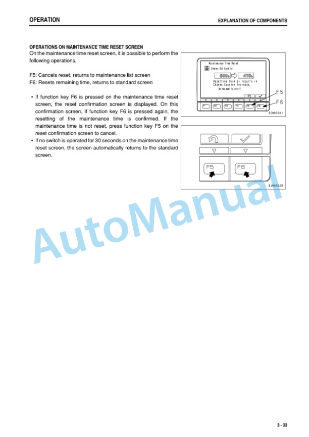 Komatsu D375A-6 Bull Dozer Operation and Maintenance Manual PEN01263-05-2