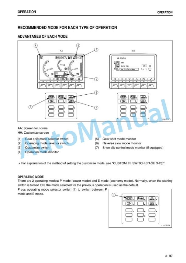 Komatsu D375A-6 Bull Dozer Operation and Maintenance Manual PEN01265-00 4 Komatsu D375A-6 Bull Dozer Operation and Maintenance Manual PEN01265-00 - Image 4