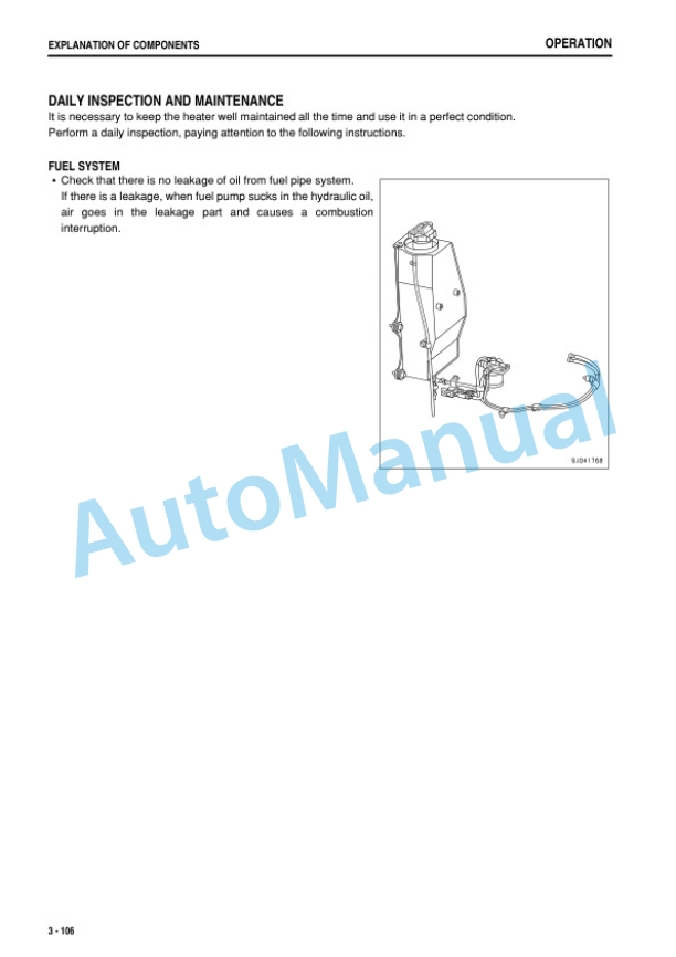 Komatsu D375A-6 Bull Dozer Operation and Maintenance Manual PEN01439-04 3 Komatsu D375A-6 Bull Dozer Operation and Maintenance Manual PEN01439-04-3