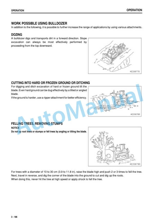 Komatsu D375A-6 Bull Dozer Operation and Maintenance Manual PEN01439-04 4 Komatsu D375A-6 Bull Dozer Operation and Maintenance Manual PEN01439-04-4