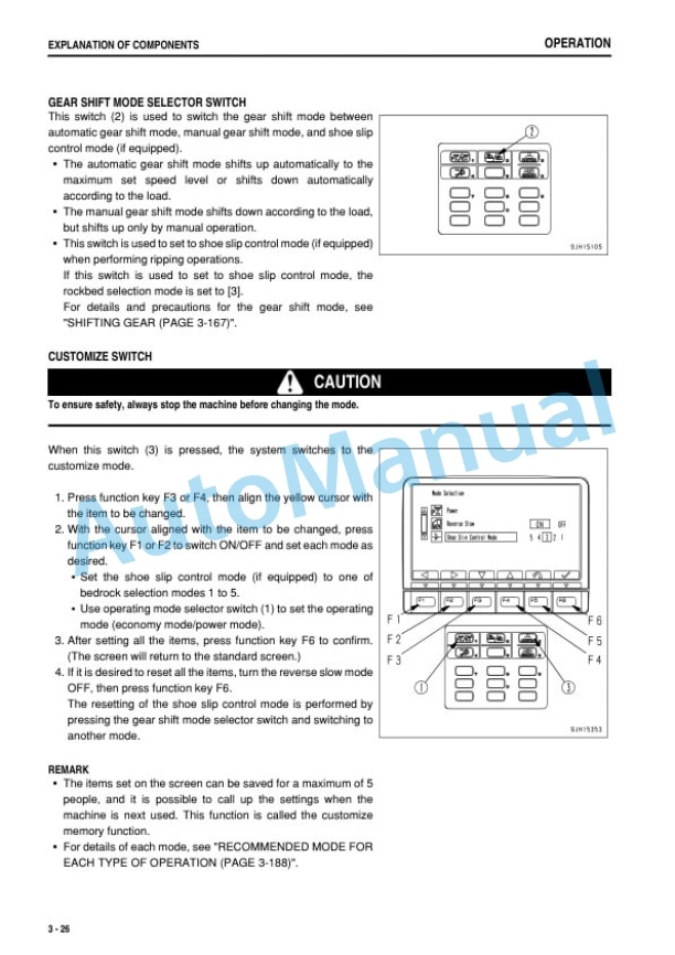 Komatsu D375A-6 Bull Dozer Operation and Maintenance Manual PEN01439-07 2 Komatsu D375A-6 Bull Dozer Operation and Maintenance Manual PEN01439-07-2