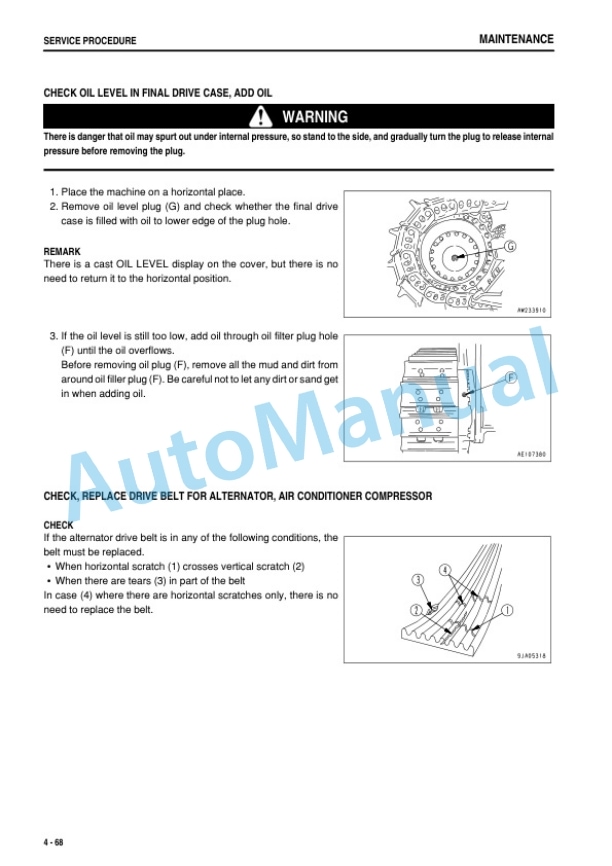Komatsu D375A-6 Bull Dozer Operation and Maintenance Manual TEN00883-05 5 Komatsu D375A-6 Bull Dozer Operation and Maintenance Manual TEN00883-05-5