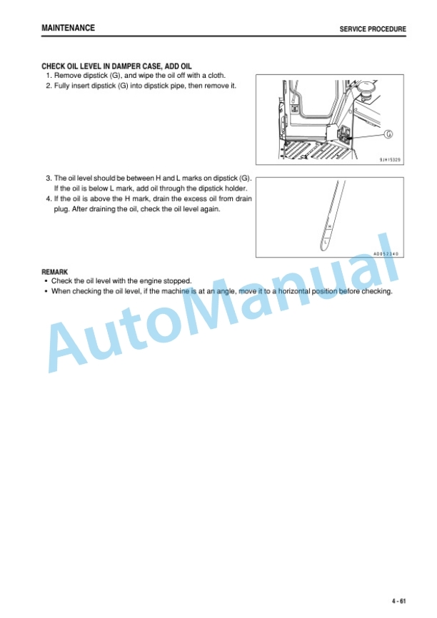 Komatsu D375A-6 Bull Dozer Operation and Maintenance Manual TEN00884-03 5 Komatsu D375A-6 Bull Dozer Operation and Maintenance Manual TEN00884-03-5