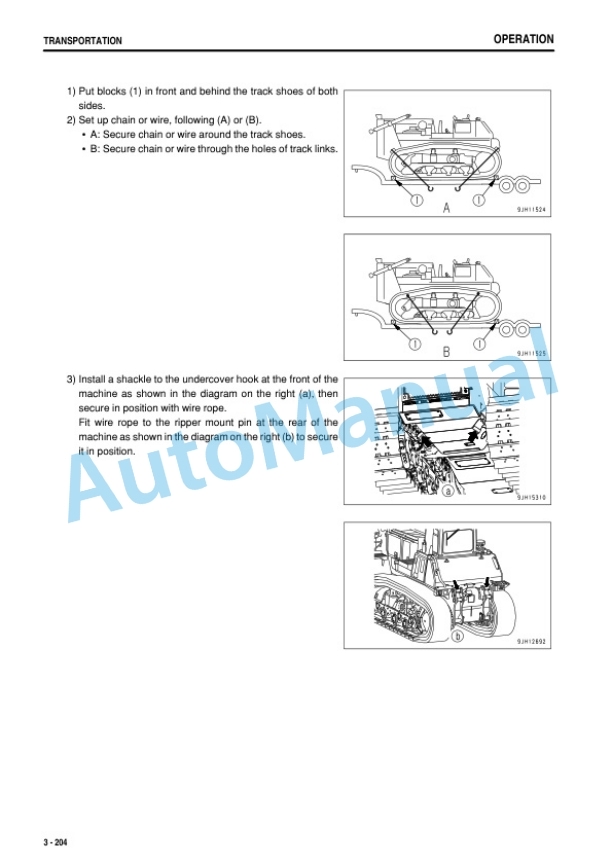 Komatsu D375A-6 Bull Dozer Operation and Maintenance Manual TEN00884-05 4 Komatsu D375A-6 Bull Dozer Operation and Maintenance Manual TEN00884-05-4