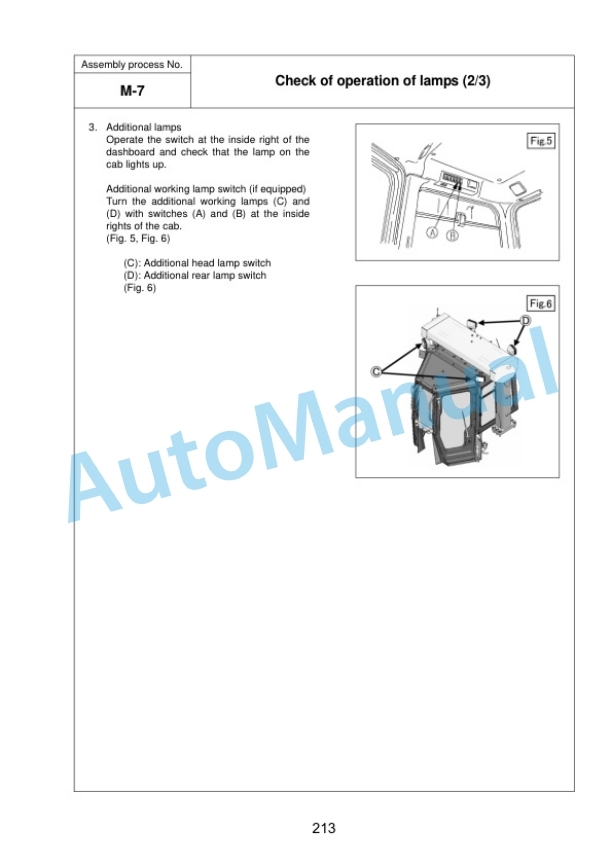 Komatsu D375A-6R Bull Dozer Field Assembly Instruction GEN00164-02 5 Komatsu D375A-6R Bull Dozer Field Assembly Instruction GEN00164-02 - Image 5