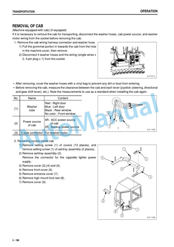 Komatsu D375A-6R Bull Dozer Operation and Maintenance Manual PEN00429-05 4 Komatsu D375A-6R Bull Dozer Operation and Maintenance Manual PEN00429-05 - Image 4