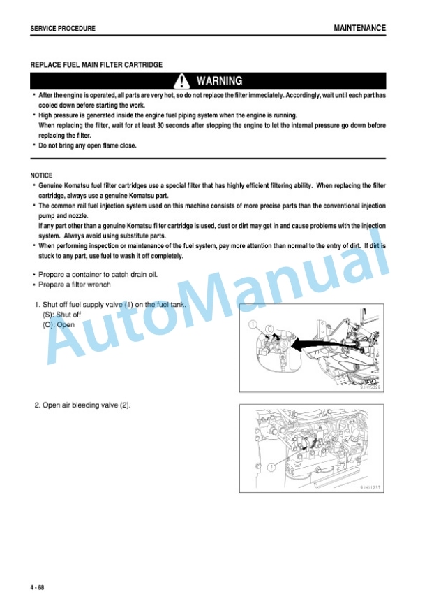 Komatsu D375A-6R Bull Dozer Operation and Maintenance Manual PEN01266-01 5 Komatsu D375A-6R Bull Dozer Operation and Maintenance Manual PEN01266-01 - Image 5