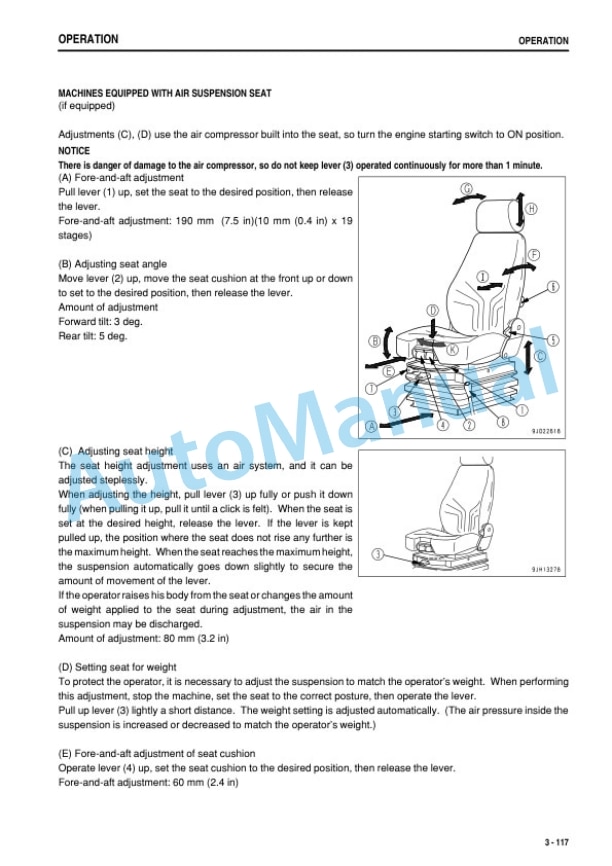 Komatsu D375A-6R Bull Dozer Operation and Maintenance Manual PEN01266-06 3 Komatsu D375A-6R Bull Dozer Operation and Maintenance Manual PEN01266-06-3