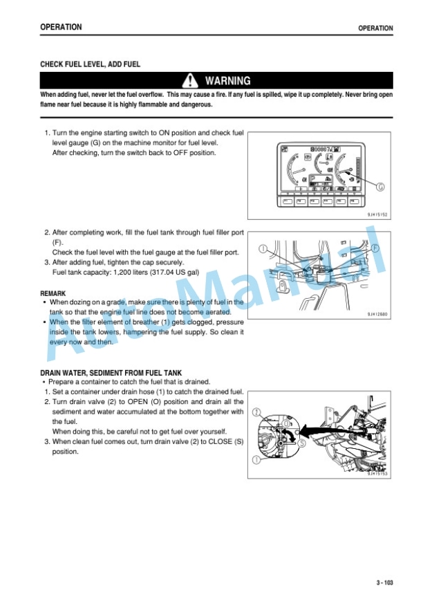 Komatsu D375A-6R Bull Dozer Operation and Maintenance Manual PEN01267-05 3 Komatsu D375A-6R Bull Dozer Operation and Maintenance Manual PEN01267-05-3