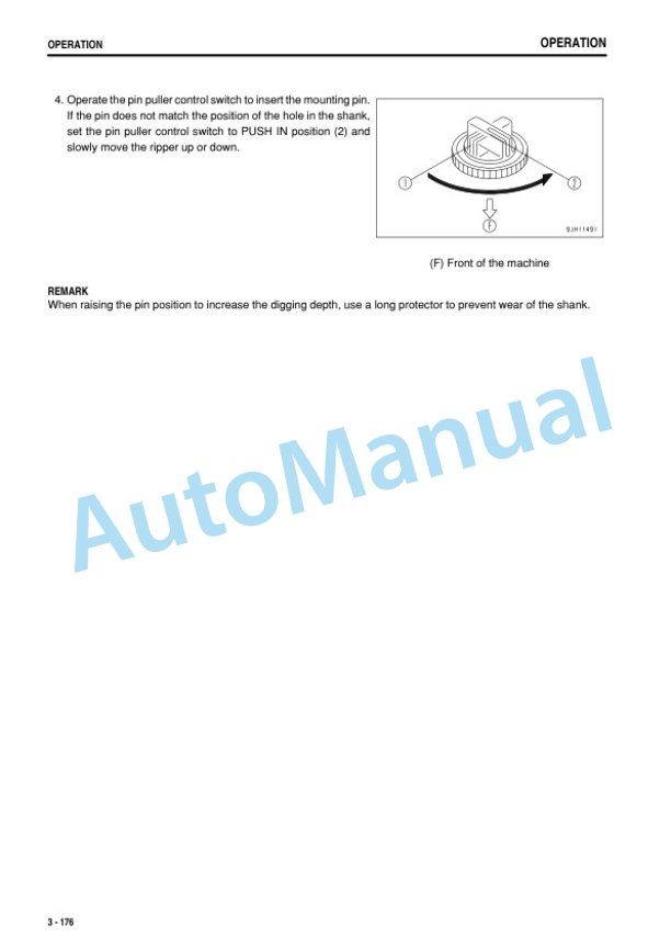 Komatsu D375A-6R Bull Dozer Operation and Maintenance Manual PEN01268-00 4 Komatsu D375A-6R Bull Dozer Operation and Maintenance Manual PEN01268-00 - Image 4