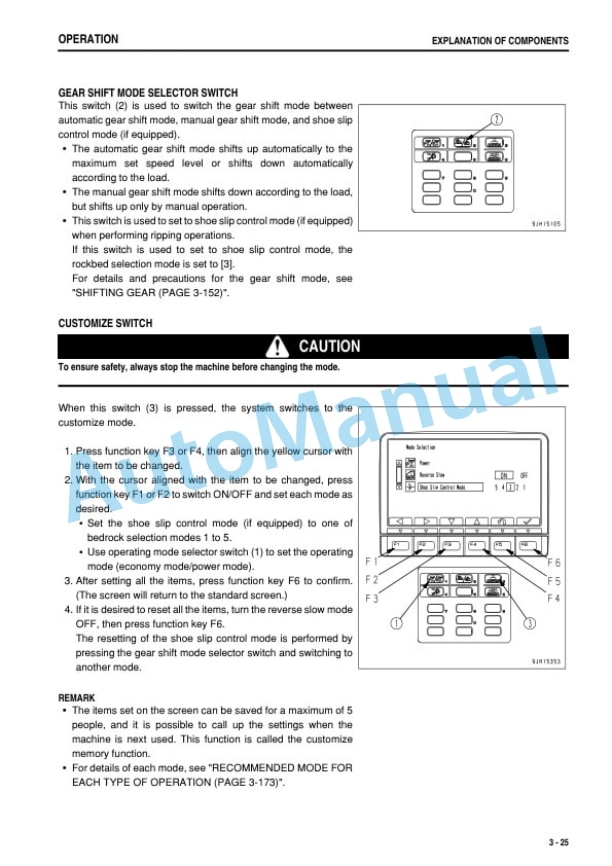 Komatsu D375A-6R Bull Dozer Operation and Maintenance Manual PEN01268-04 2 Komatsu D375A-6R Bull Dozer Operation and Maintenance Manual PEN01268-04-2