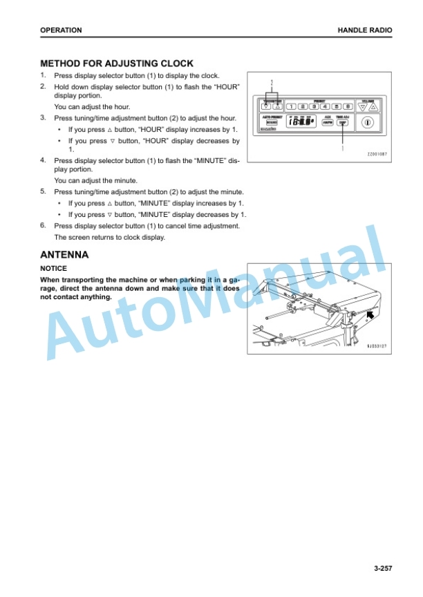 Komatsu D375A-8 Bull Dozer Operation and Maintenance Manual TEN00764-03 4 Komatsu D375A-8 Bull Dozer Operation and Maintenance Manual TEN00764-03 - Image 4