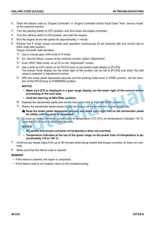 Komatsu D375A-8 Bull Dozer Shop Manual SEN06729-01 3 Komatsu D375A-8 Bull Dozer Shop Manual SEN06729-01 - Image 3