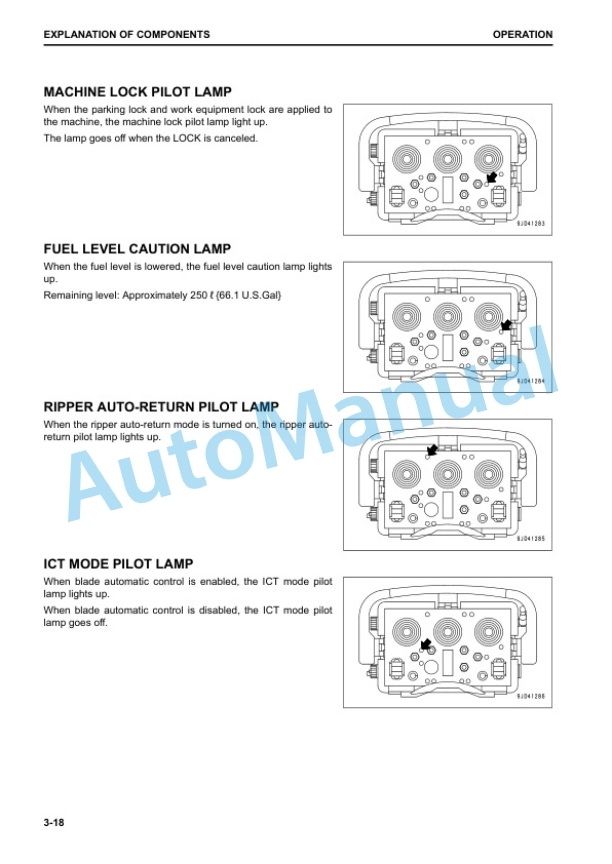 Komatsu D375Ai-8 Bull Dozer Operation and Maintenance Manual PEN01176-00 3 Komatsu D375Ai-8 Bull Dozer Operation and Maintenance Manual PEN01176-00 - Image 3