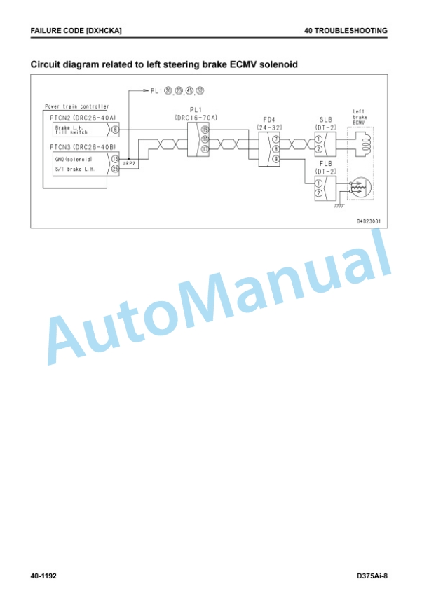 Komatsu D375Ai-8 Bull Dozer Shop Manual SEN06653-02 4 Komatsu D375Ai-8 Bull Dozer Shop Manual SEN06653-02 - Image 4