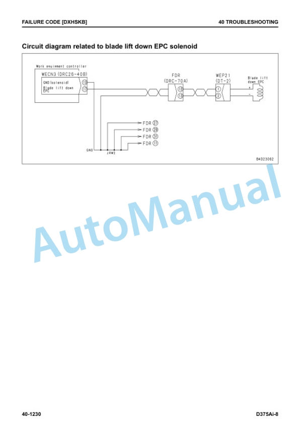 Komatsu D375Ai-8 Bull Dozer Shop Manual SEN06714-02 4 Komatsu D375Ai-8 Bull Dozer Shop Manual SEN06714-02 - Image 4