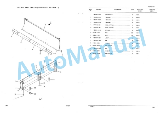 Komatsu D37E-1, D37P-1 Parts Manual PEPBU1170101 5 Komatsu D37E-1, D37P-1 Parts Manual PEPBU1170101-5