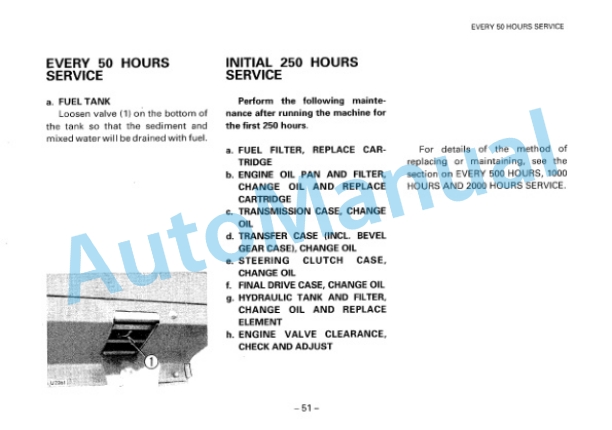 Komatsu D37E-2, D37P-2 Bull Dozer Operation and Maintenance Manual SEAMU1170200 3 Komatsu D37E-2, D37P-2 Bull Dozer Operation and Maintenance Manual SEAMU1170200 - Image 3