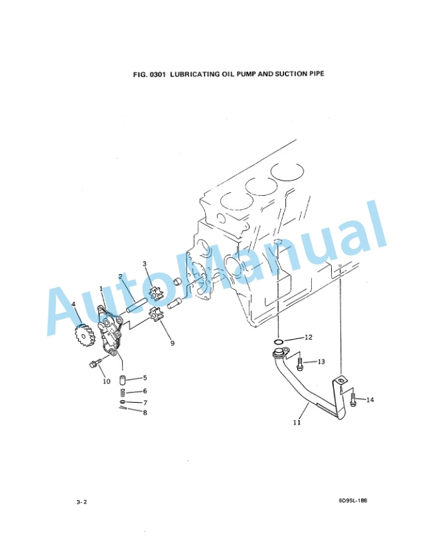 Komatsu D37E-2, D37P-2 Parts Manual PEPBU1170201 2 Komatsu D37E-2, D37P-2 Parts Manual PEPBU1170201-2