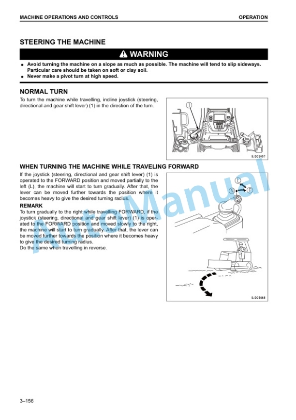 Komatsu D37EX-23, D37PX-23 Bull Dozer Operation and Maintenance Manual EENAM03291 4 Komatsu D37EX-23, D37PX-23 Bull Dozer Operation and Maintenance Manual EENAM03291 - Image 4
