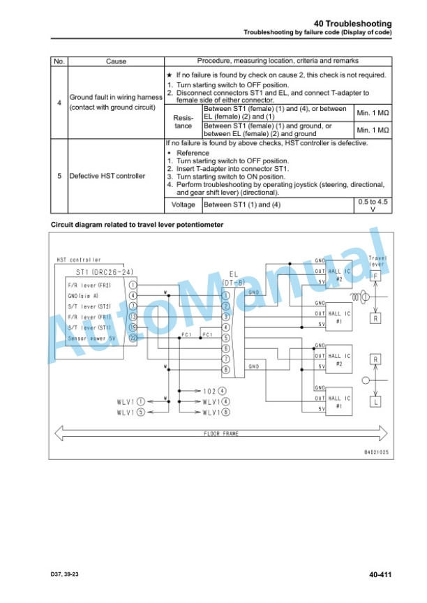 Komatsu D37EX-23, D37PX-23, D39EX-23, D39PX-23 Bull Dozer Shop Manual SEN06061-08 4 Komatsu D37EX-23, D37PX-23, D39EX-23, D39PX-23 Bull Dozer Shop Manual SEN06061-08 - Image 4