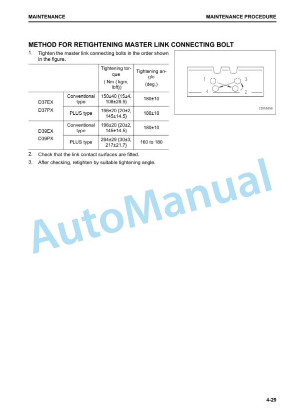 Komatsu D37EX-24, D37PX-24, D39EX-24, D39PX-24 Bull Dozer Operation and Maintenance Manual TEN00727-02 5 Komatsu D37EX-24, D37PX-24, D39EX-24, D39PX-24 Bull Dozer Operation and Maintenance Manual TEN00727-02 - Image 5