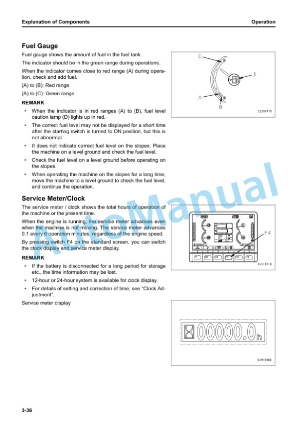 Alternative view of Komatsu D37EX-24, D37PX-24, D39EX-24, D39PX-24 Bull Dozer Operation and Maintenance Manual TEN00844-02