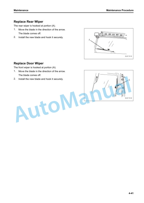 Komatsu D37EX-24, D37PX-24, D39EX-24, D39PX-24 Bull Dozer Operation and Maintenance Manual TEN00844-02 5 Komatsu D37EX-24, D37PX-24, D39EX-24, D39PX-24 Bull Dozer Operation and Maintenance Manual TEN00844-02 - Image 5