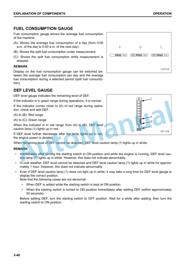 Alternative view of Komatsu D37EX-24, D37PX-24, D39EX-24, D39PX-24 Bull Dozer Operation and Maintenance Manual TEN00987-07