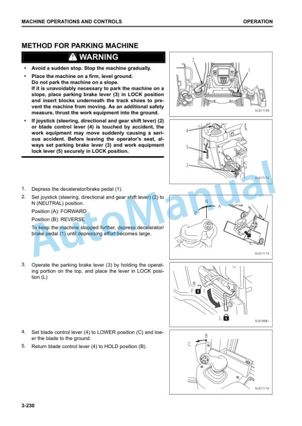 Komatsu D37EX-24, D37PX-24, D39EX-24, D39PX-24 Bull Dozer Operation and Maintenance Manual TEN00987-07 4 Komatsu D37EX-24, D37PX-24, D39EX-24, D39PX-24 Bull Dozer Operation and Maintenance Manual TEN00987-07 - Image 4